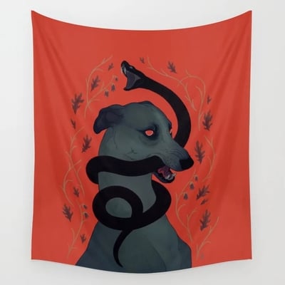 St. guinefort - wall tapestry - Thumbnail 2