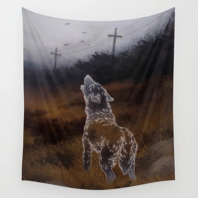 Here, Elsewhere - Wall Tapestry