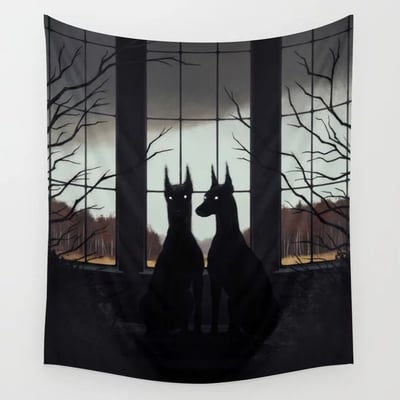 Sentinels - wall tapestry - Thumbnail 3