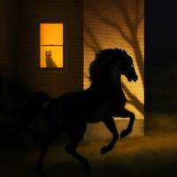 Shadows in the Suburb - Wall Tapestry - Thumbnail 1