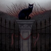 Silent Watcher - Wall Tapestry - Thumbnail 1