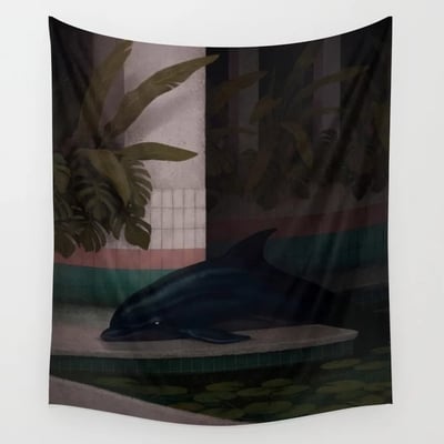 Wicked Garden - Wall Tapestry