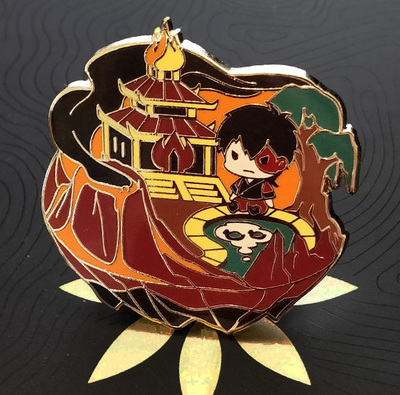 ATLA: Fire Nation Gold-plated Enamel Pin