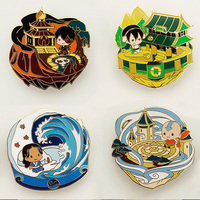 ATLA: Fire Nation Gold-plated Enamel Pin - Thumbnail 1