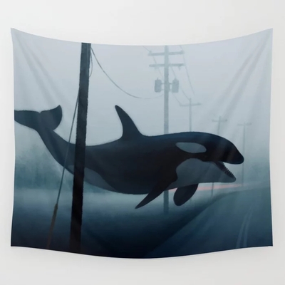 Ocean Wake - Wall Tapestry