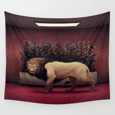 The lobby - wall tapestry - Thumbnail 5