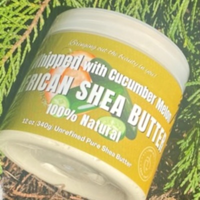 Cucumber melon whipped shea butter  - Thumbnail 3