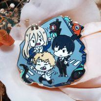 Chainsaw-man Gold-plated Enamel Pin