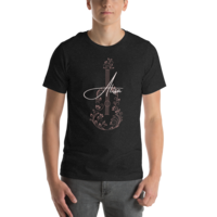 Alisa Guitar Logo Unisex Tshirt - BL - Thumbnail 3