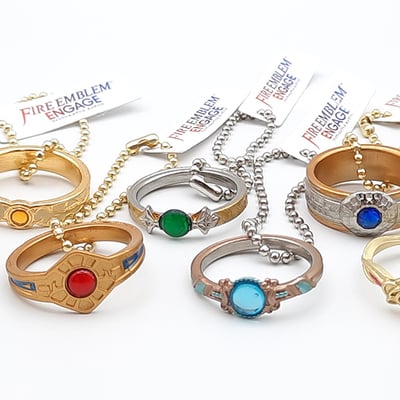 Fire emblem engage ring keychains