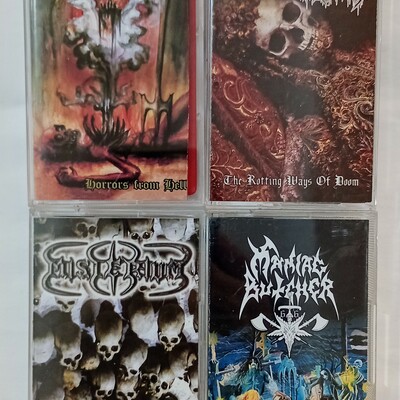 Sadokist, morbid  stench, mysteryum, maniac butcher tapes  - Thumbnail 1