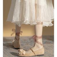 Rose Camellia Princess Ballet Style Flats Shoes - Thumbnail 2