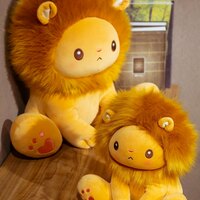 FREE SHIPPING Cute Lion Plush Toy   - Thumbnail 4