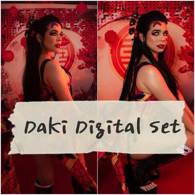 Daki - demon slayer digital set