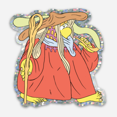 Master of the fiery flame (glitter finish)