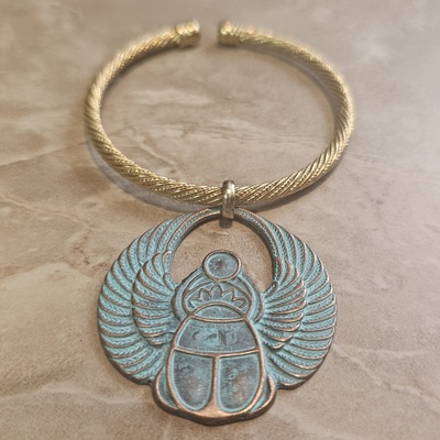 Patina Khepera Bangle 