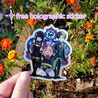 SpyFamily: FREE STICKER and Acrylic Charm Double-sided Design Keychain - Thumbnail 1