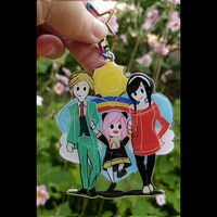 SpyFamily: FREE STICKER and Acrylic Charm Double-sided Design Keychain - Thumbnail 3
