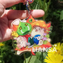 Maplestory Glitter Acrylic Charm Double-sided Design Keychain-2