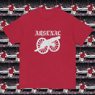 Arsenal cannon tee (black or red)