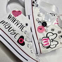 Custom Minnie Mouse Sneakers - Thumbnail 7