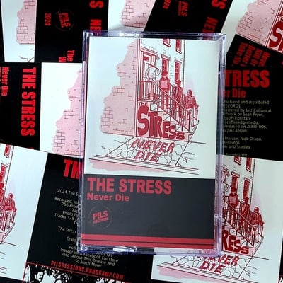 The stress - never die cassette tape 