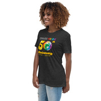 Denver Pride 2024 Charcoal Heather Women's Relaxed T-Shirt - Thumbnail 1