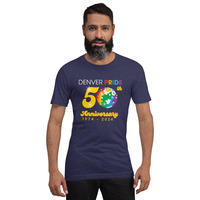 Denver Pride 50th Anniversary Official Unisex t-shirt - Thumbnail 6