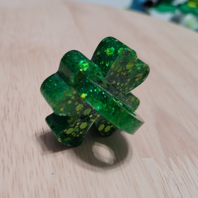 Shamrock straw topper - Thumbnail 3