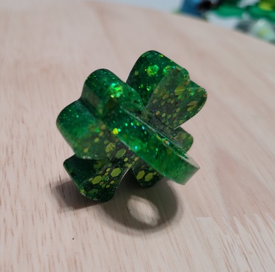 Shamrock Straw Topper