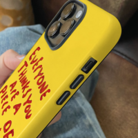 Free Shipping-"EVERYONE THINKS YOU ARE A PIECE OF SHI* " PHONE CASE - Thumbnail 2