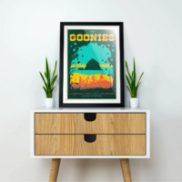 The Goonies - Letterpress Movie Inspired Print - Thumbnail 4