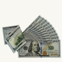 Prop money 175 Pieces X $100 Fake bills Full print, Movie dollar Double sided for movie play dollar education,play money,game, gift - Thumbnail 3