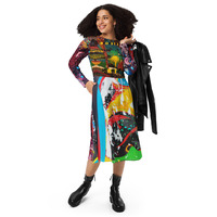 MW long-sleeve dress - Thumbnail 3