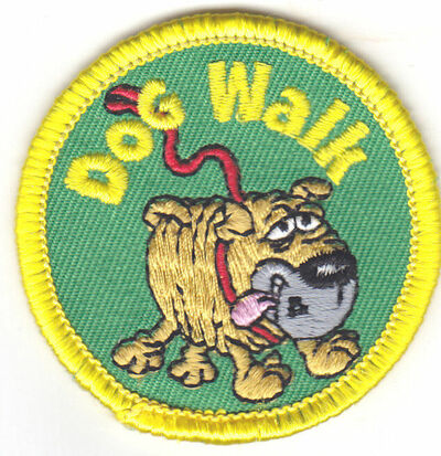 Dog Walk Badge