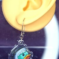 Shark Duck Earrings ( Key-Chain or sticker) (sold separately)  - Thumbnail 1