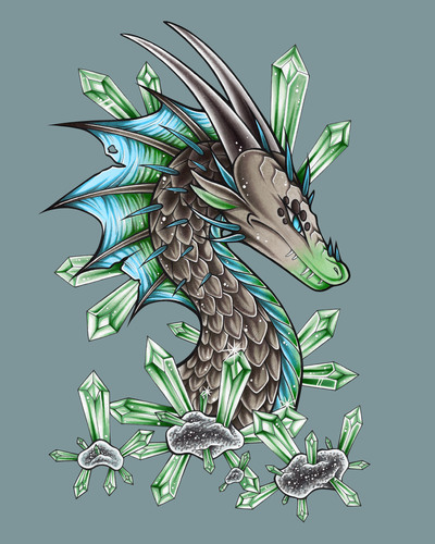 Crystal Dragon #2 - Alternate Print 
