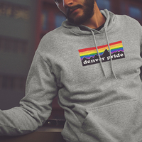 Denver Pride Rainbow Mountain Unisex Hoodie - Thumbnail 2