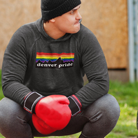 Denver Pride Rainbow Mountain Unisex Hoodie - Thumbnail 3