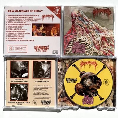 Hemorrhoid - "raw materials of decay" cd