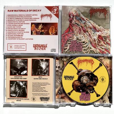 Hemorrhoid - "Raw Materials of Decay" CD
