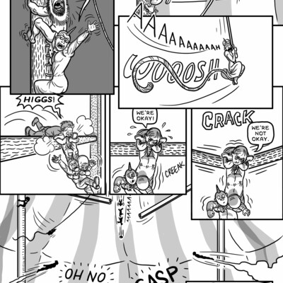 The human cannonball #11