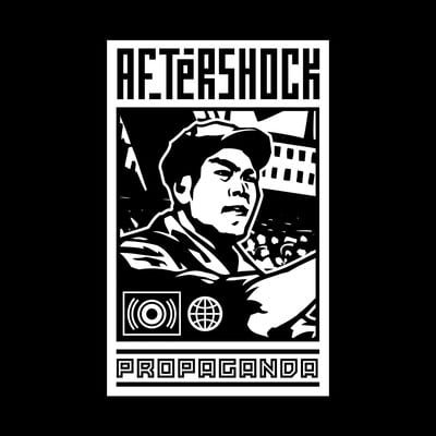 M - aftershock "propaganda" t-shirt