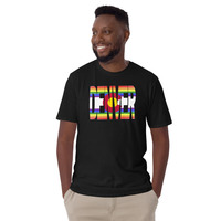 Denver Pride CO Rainbow Flag Short-Sleeve Unisex T-Shirt - Thumbnail 3
