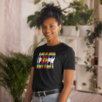 Denver Pride CO Rainbow Flag Short-Sleeve Unisex T-Shirt - Thumbnail 4