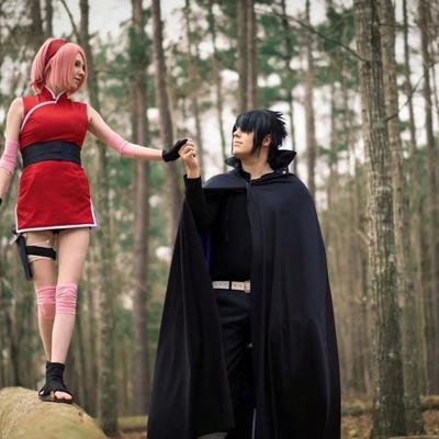 Sasuke and sakura ( naruto) print
