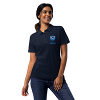 NOAA Fisheries Womens pique polo shirt - Thumbnail 3