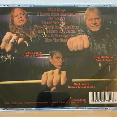 Castor - scars, scrapes & bruises (new seattle metal band 2024 cd - badlands and 10cc covers!)