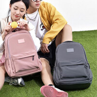 Pure Plus Size Student Laptop Bag Waterproof College Backpack Casual Daypack School Rucksack For Teen  - Thumbnail 1