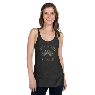 Authenticity v1 women's racerback tank